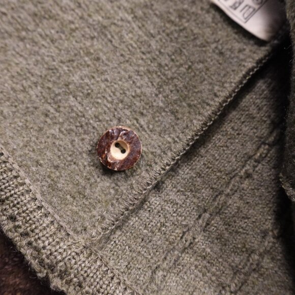 Geiger Tyrol Pure New Wool Jacket Women’s 44 Green Austrian Alpine Boiled Wool - Picture 13 of 15